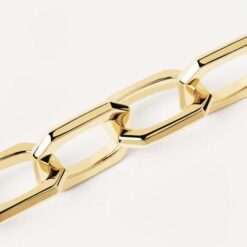 Alternative view of Βραχιόλι PdPaola Small Signature Chain Gold