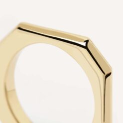 Alternative view of Δαχτυλίδι PdPaola Signature Link Gold