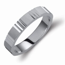 Alternative view of Βέρες Γάμου Valauro Edge 4.00mm 033B