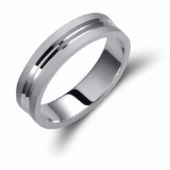 Alternative view of Βέρες Γάμου Valauro Edge 5.00mm 182B