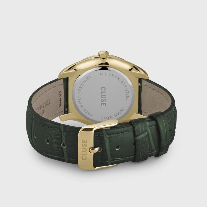 Ρολόι Cluse Féroce Leather Forest Green - Gold Colour CW0101212006 6 Ρολόι Cluse Féroce Leather Forest Green - Gold Colour CW0101212006 - Image 4