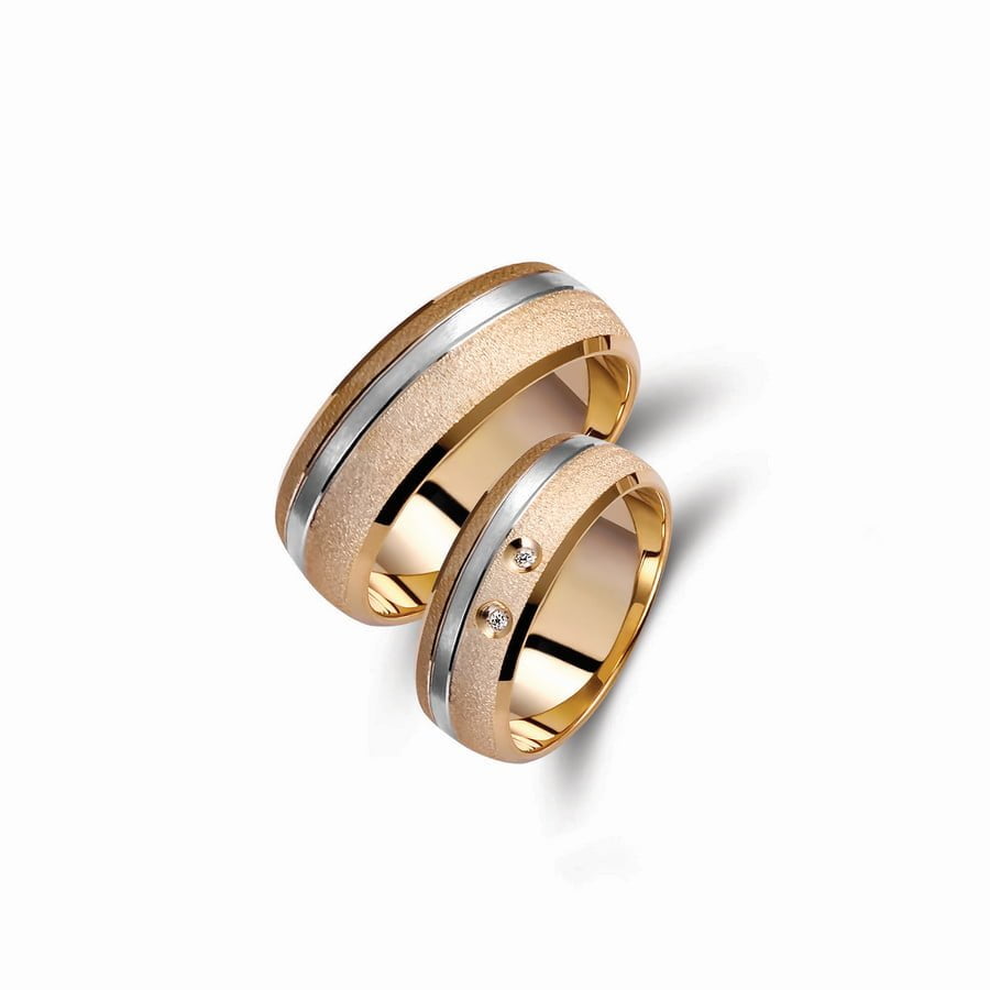 Βέρες Γάμου Valauro European 7.00mm 251A 3 Βέρες Γάμου Valauro European 7.00mm 251A