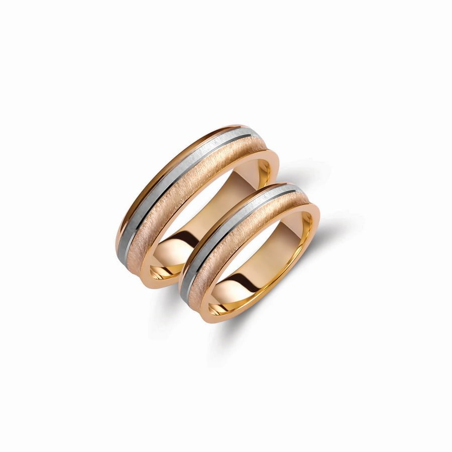 Βέρες Γάμου Valauro European 5.20mm 252A 3 Βέρες Γάμου Valauro European 5.20mm 252A