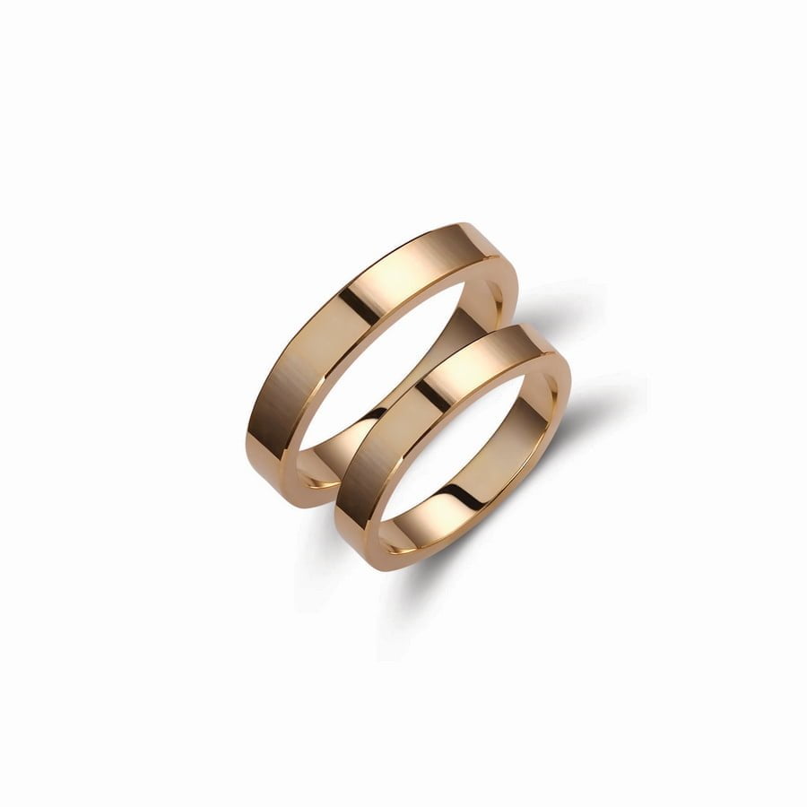 Βέρες Γάμου Valauro Evolution 3.50mm 312C 3 Βέρες Γάμου Valauro Evolution 3.50mm 312C
