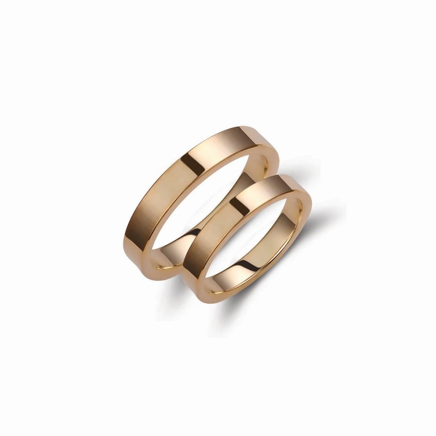 Βέρες Γάμου Valauro Evolution 3.50mm 313C 3 Βέρες Γάμου Valauro Evolution 3.50mm 313C
