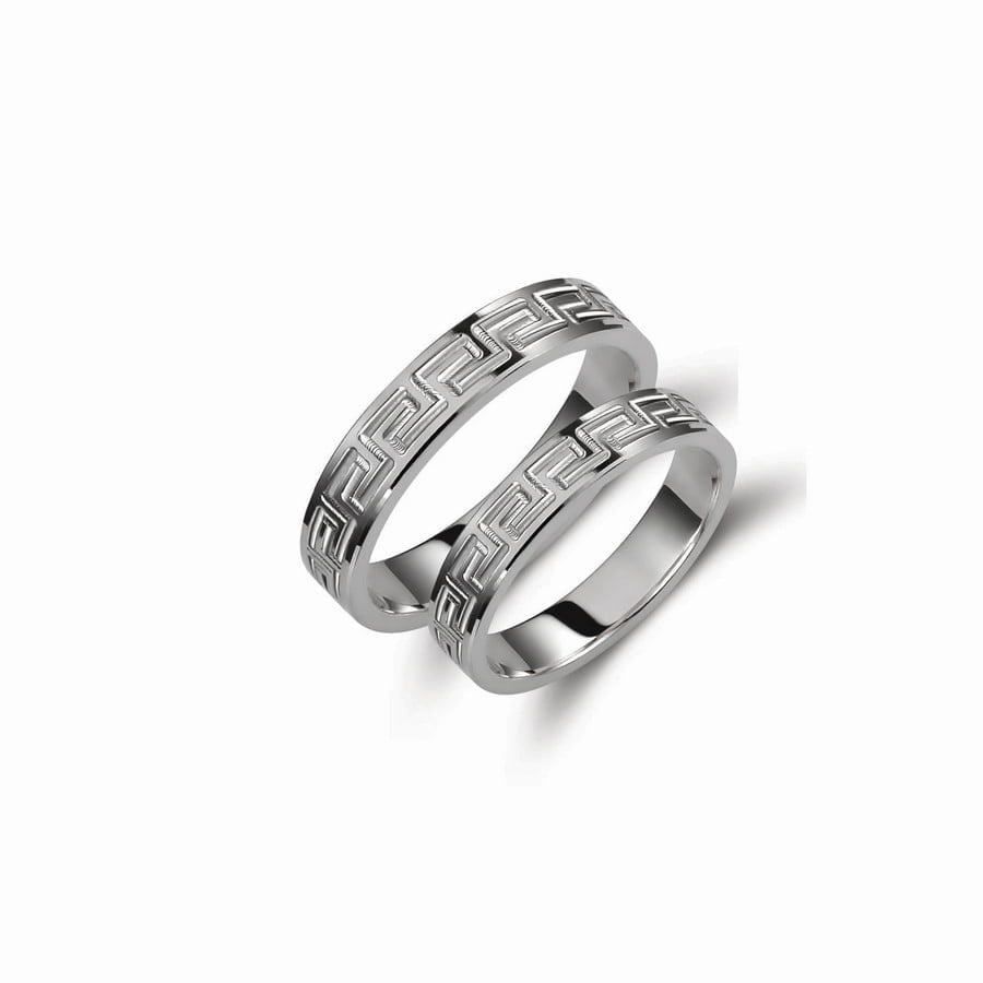 Βέρες Γάμου Valauro Evolution 4.00mm 318B 3 Βέρες Γάμου Valauro Evolution 4.00mm 318B