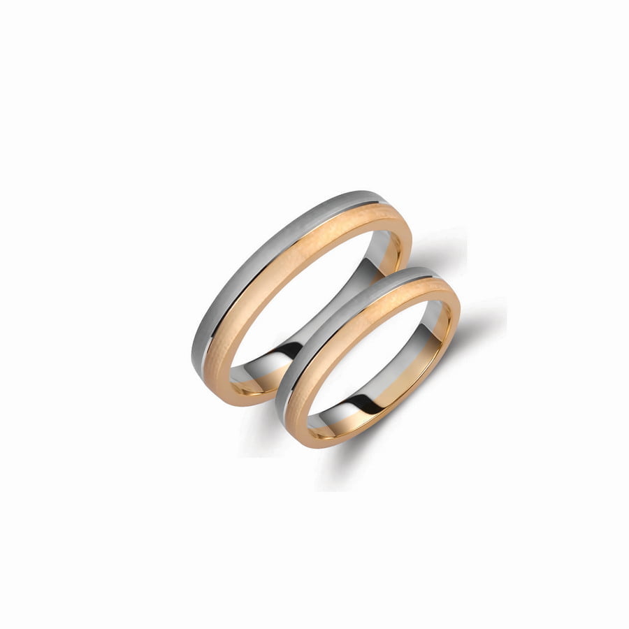 Βέρες Γάμου Valauro Evolution 3.50mm 321A 3 Βέρες Γάμου Valauro Evolution 3.50mm 321A