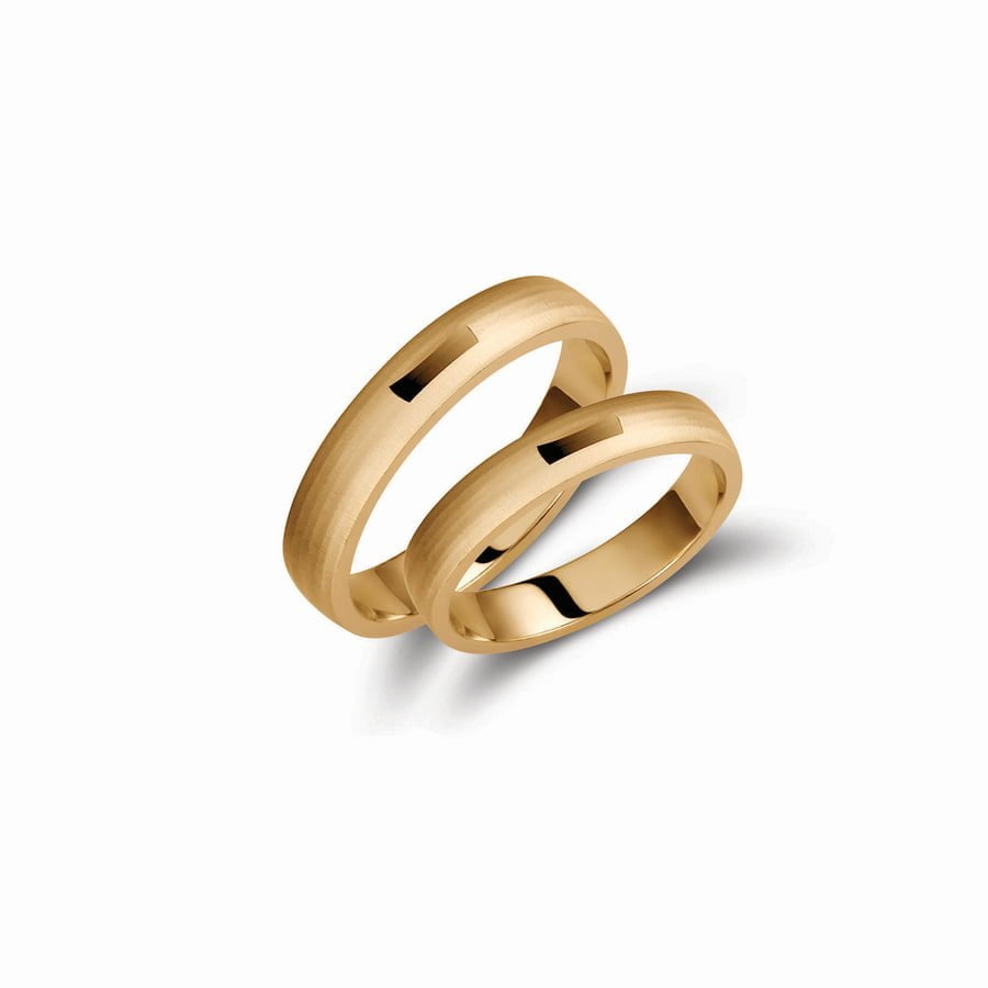 Βέρες Γάμου Valauro Evolution 4.00mm 324C 3 Βέρες Γάμου Valauro Evolution 4.00mm 324C