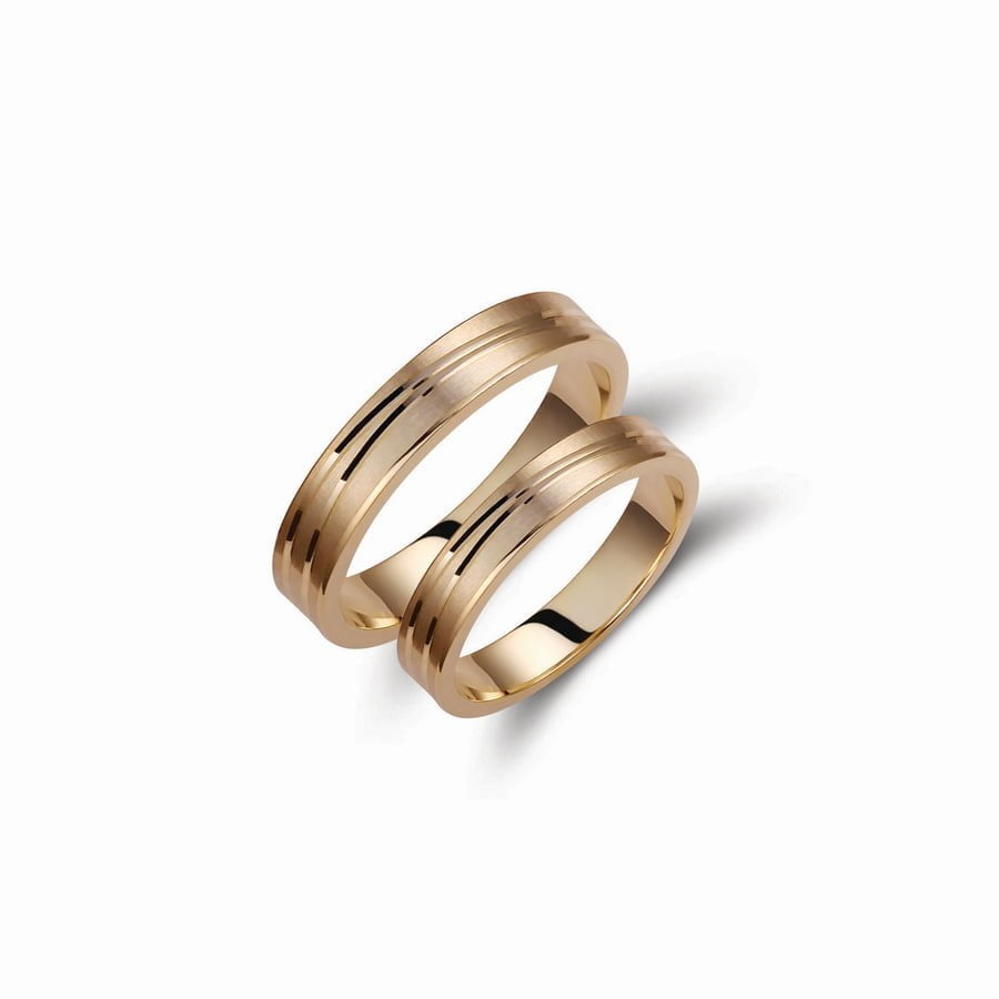 Βέρες Γάμου Valauro Evolution 4.00mm 325C 3 Βέρες Γάμου Valauro Evolution 4.00mm 325C