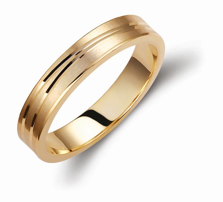 Βέρες Γάμου Valauro Evolution 4.00mm 325C 4 Βέρες Γάμου Valauro Evolution 4.00mm 325C - Image 2