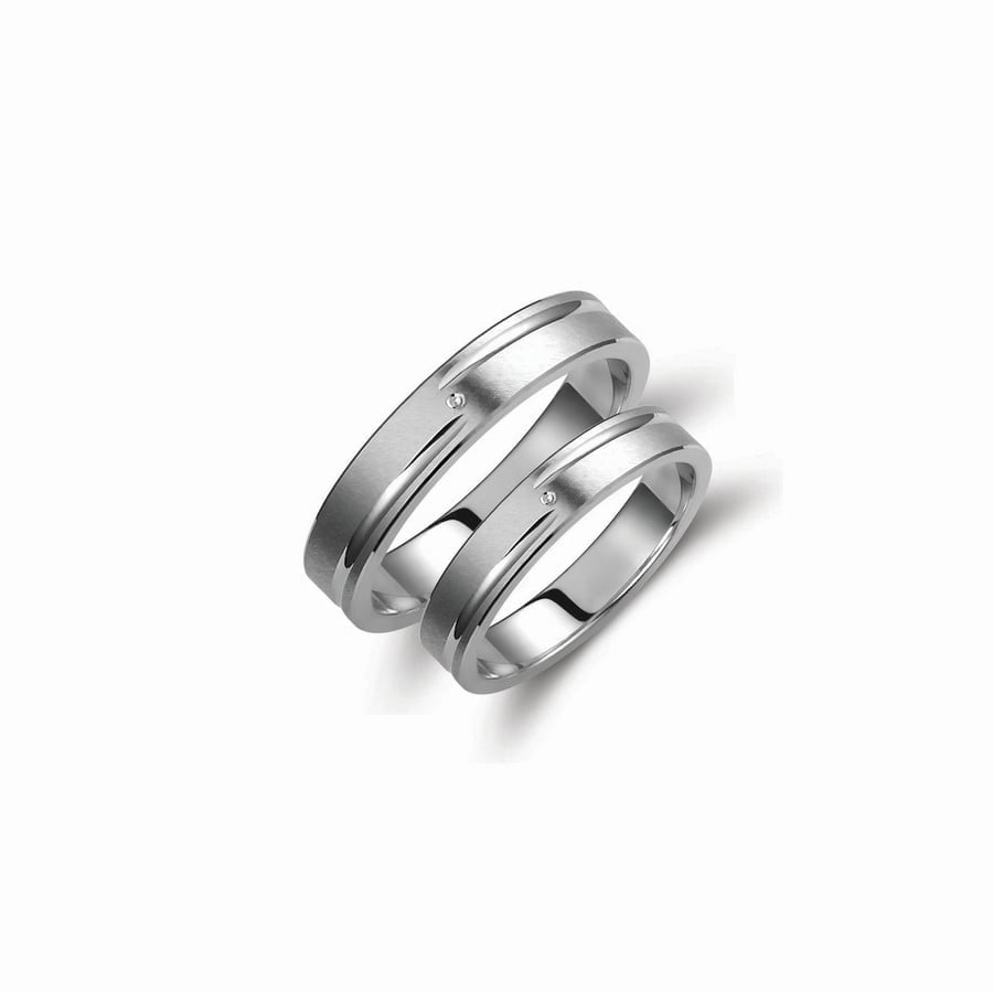 Βέρες Γάμου Valauro Evolution 4.00mm 325B 3 Βέρες Γάμου Valauro Evolution 4.00mm 325B