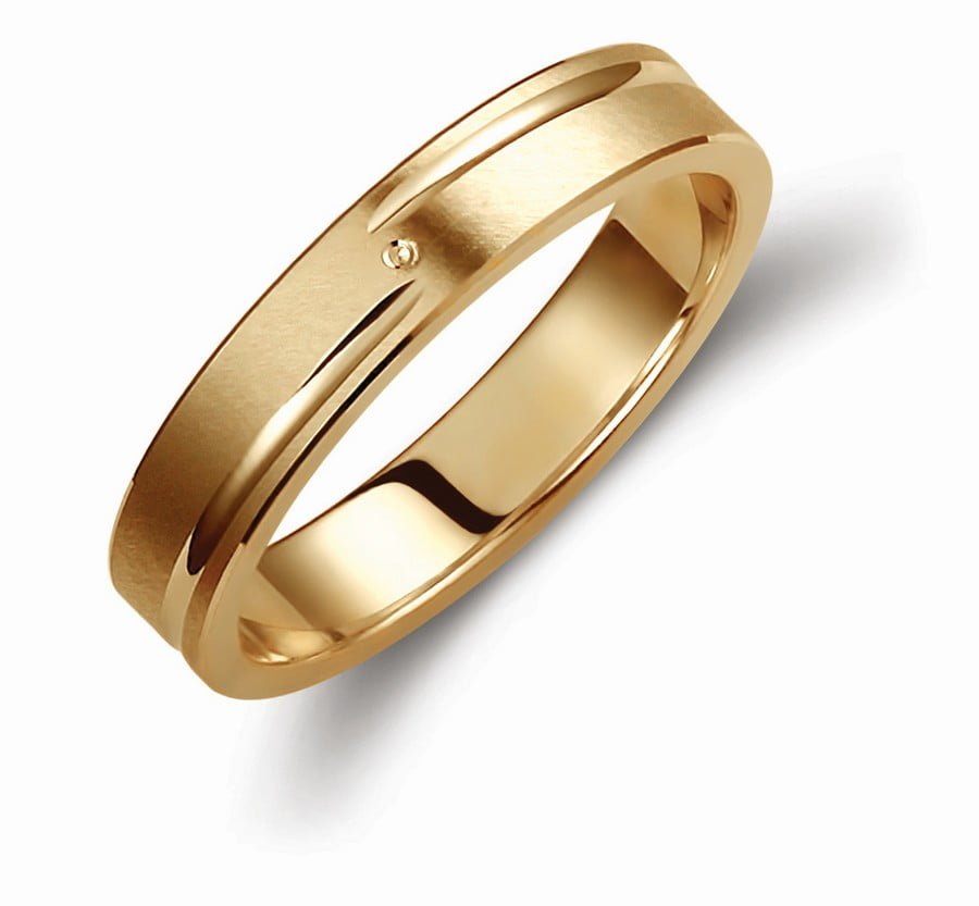 Βέρες Γάμου Valauro Evolution 4.00mm 327C 4 Βέρες Γάμου Valauro Evolution 4.00mm 327C - Image 2