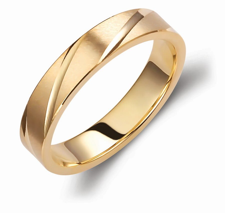 Βέρες Γάμου Valauro Evolution 4.00mm 331C 4 Βέρες Γάμου Valauro Evolution 4.00mm 331C - Image 2