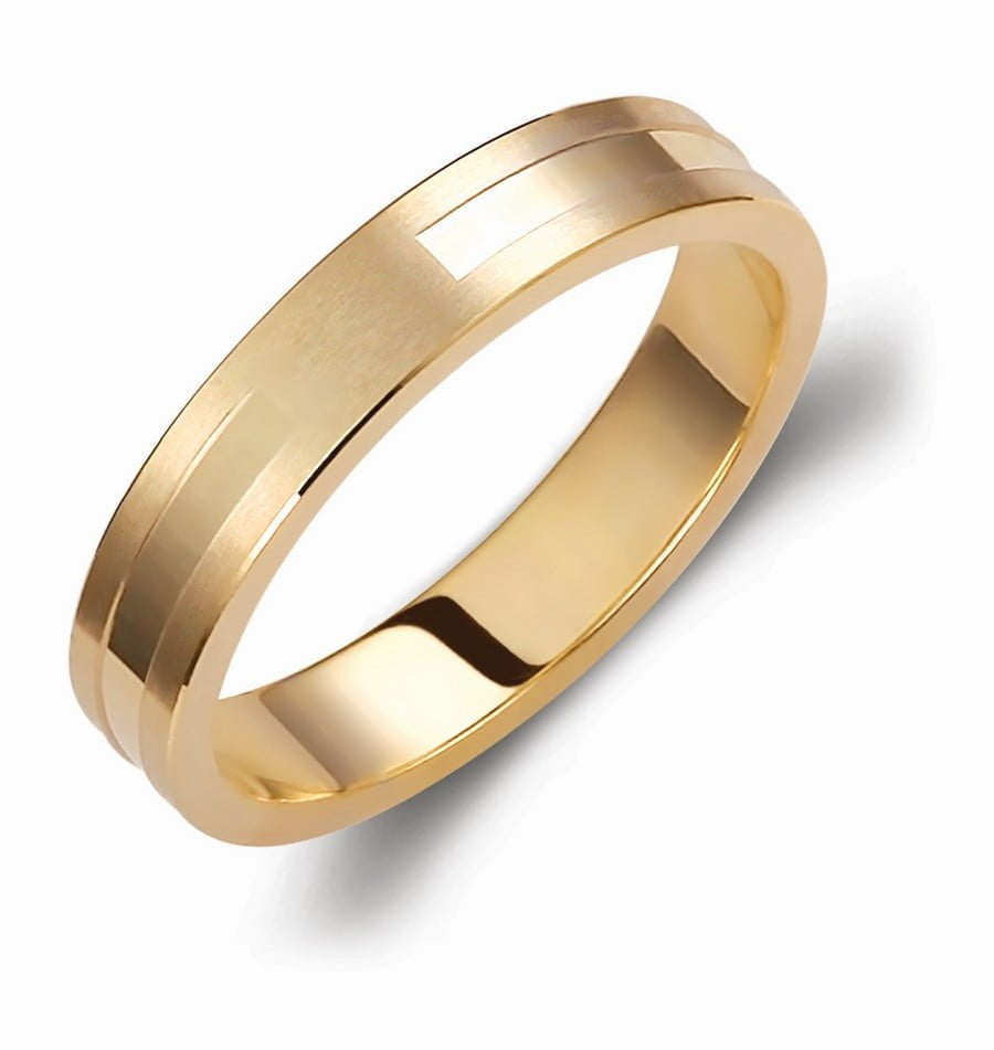 Βέρες Γάμου Valauro Evolution 4.00mm 334C 4 Βέρες Γάμου Valauro Evolution 4.00mm 334C - Image 2