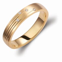 Alternative view of Βέρες Γάμου Valauro Elegance 4.00mm 345C-CA