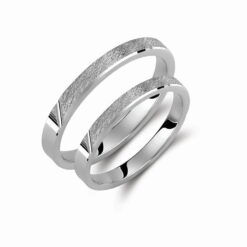 Βέρες Γάμου Valauro Ice Matt 2.50mm 375B