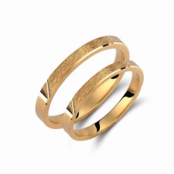 Βέρες Γάμου Valauro Ice Matt 2.50mm 375C