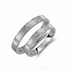 Βέρες Γάμου Valauro Ice Matt 3.00mm 377B-BA