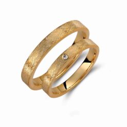 Βέρες Γάμου Valauro Ice Matt 3.00mm 377C-CA