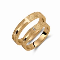 Βέρες Γάμου Valauro Ice Matt 3.50mm 380C-CA