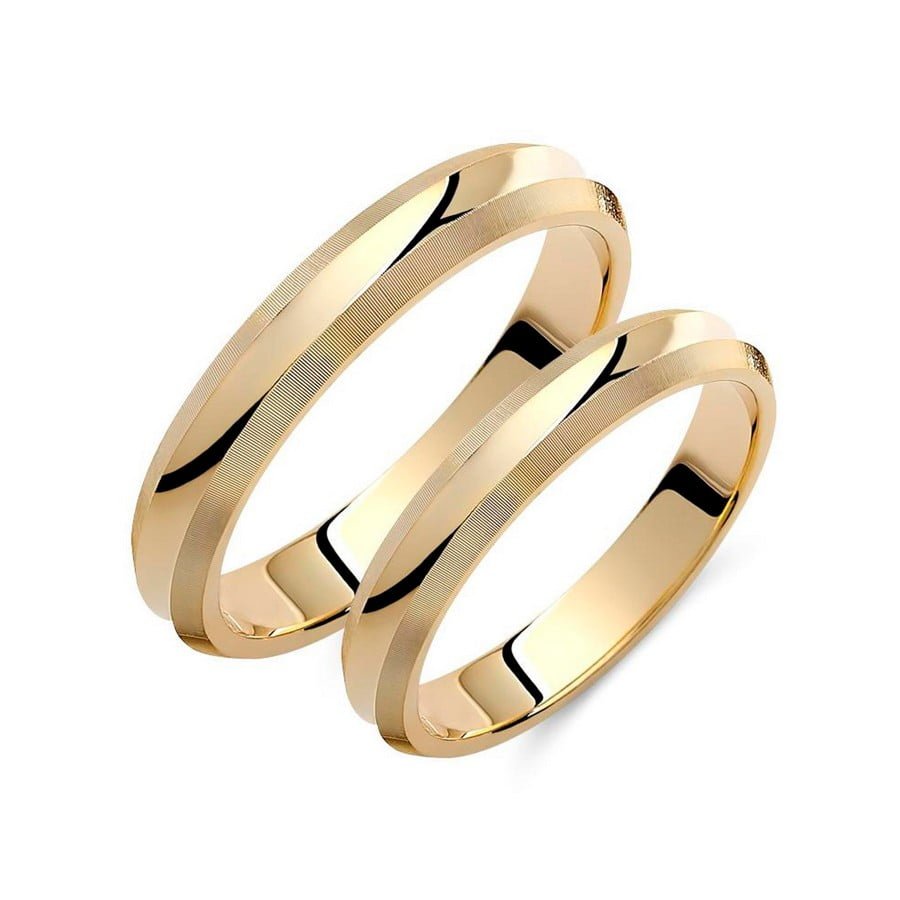 Bέρες Γάμου Valauro Serenity 3.50mm 447C 3 Bέρες Γάμου Valauro Serenity 3.50mm 447C