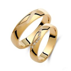 Bέρες Γάμου Valauro Serenity 4.00mm 452C-CA