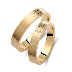 Bέρες Γάμου Valauro Serenity 4.00mm 454C-CA