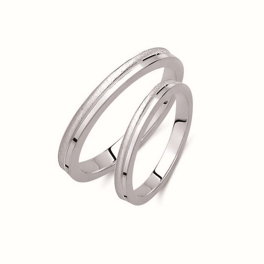 Βέρες Γάμου Valauro Equilibrium 2.50mm 472B 3 Βέρες Γάμου Valauro Equilibrium 2.50mm 472B