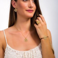 Σκουλαρίκια από ασήμι 925 mandala flower Ο9 706Κ 5 7399 Σκουλαρίκια από ασήμι 925 mandala flower Ο9 706Κ watchbox.gr