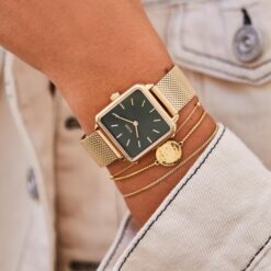 Ρολόι Cluse La Tétragone Mesh Green - Gold Colour CW0101207013 7 CL60014 2 0a085d25 4a77 49d8 8a09 6a7c5f809561 715x Ρολόι Cluse La Tétragone Mesh Green - Gold Colour CW0101207013 watchbox.gr