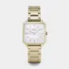 Ρολόι Cluse La Tétragone Steel White Pearl - Gold Colour CL60026S 2 CL60026S frontal 1136x Ρολόι Cluse La Tétragone Steel White Pearl - Gold Colour CL60026S watchbox.gr