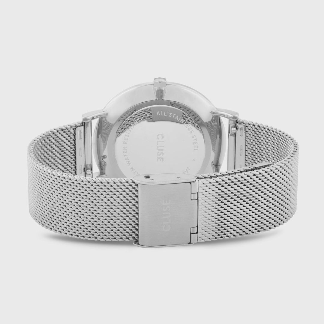Ρολόι Cluse Boho Chic Mesh Black Silver Colour CW0101201004 5 Ρολόι Cluse Boho Chic Mesh Black Silver Colour CW0101201004 - Image 3