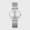 CW0101203004 frontal 1136x Ρολόι Cluse Minuit Mesh Bicolour CW0101203004 watchbox.gr
