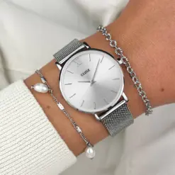 CW01012030111400x1400 1136x Ρολόι Cluse Minuit Mesh Full Silver Colour CW0101203011 watchbox.gr