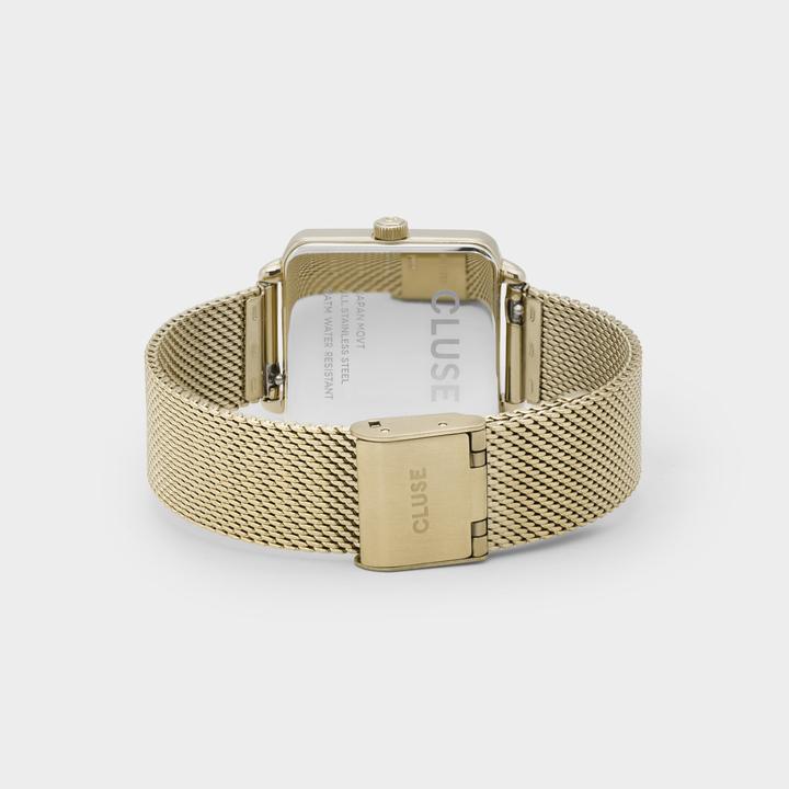 Ρολόι Cluse La Tétragone Mesh Green - Gold Colour CW0101207013 6 Ρολόι Cluse La Tétragone Mesh Green - Gold Colour CW0101207013 - Image 4