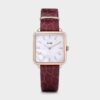 Ρολόι Cluse La Tétragone Leather Red Alligator - Rose Gold Colour 1 CW0101207029 frontal 715x Ρολόι Cluse La Tétragone Leather Red Alligator - Rose Gold Colour watchbox.gr