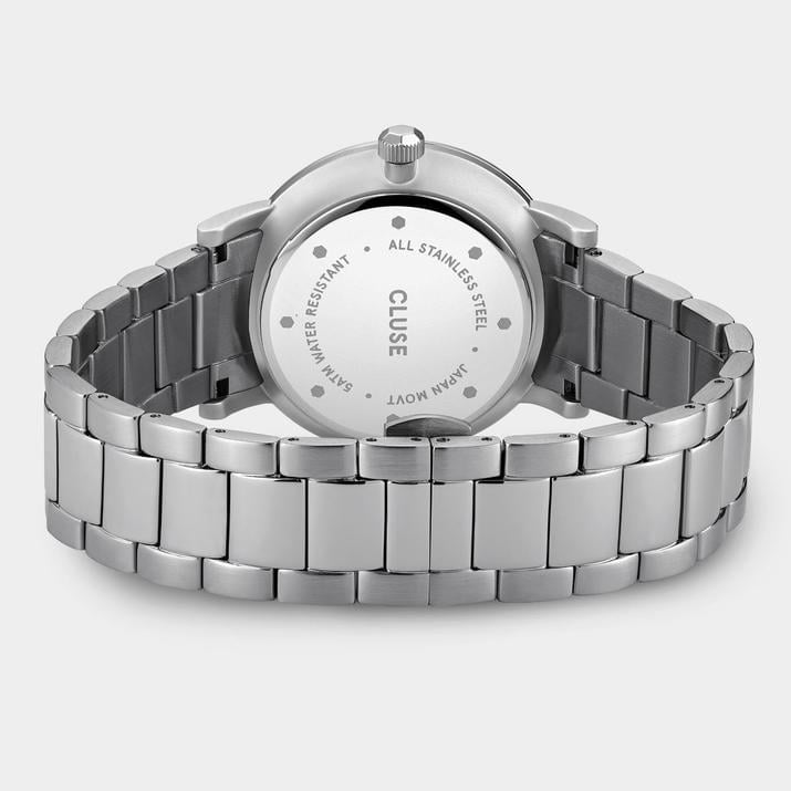 Ρολόι Cluse Aravis Steel Dark Blue - Silver Colour CW0101501011 6 Ρολόι Cluse Aravis Steel Dark Blue - Silver Colour CW0101501011 - Image 4