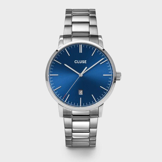 Ρολόι Cluse Aravis Steel Dark Blue - Silver Colour CW0101501011 3 Ρολόι Cluse Aravis Steel Dark Blue - Silver Colour CW0101501011