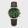 Ρολόι Cluse Aravis Chrono Leather Green - Rose Gold Colour CW0101502006 2 CW0101502006 frontal 97eb56f3 a0eb 4cb7 9f76 070936caae39 715x Ρολόι Cluse Aravis Chrono Leather Green - Rose Gold Colour CW0101502006 watchbox.gr