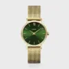 CW10206 frontal 1 1136x Ρολόι Cluse Minuit Mesh Green CW10206 watchbox.gr
