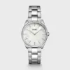 CW11211 frontal 1136x Ρολόι Cluse Féroce Petite Steel - White Pearl - Silver Colour CW11211 watchbox.gr