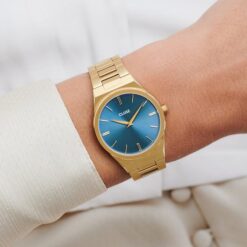 Cluse 2020 eCom Websiteimages Ankat resize1400x1400 wristshot2 715x Ρολόι Cluse Vigoureux Gold Colour by Anna Maria CW0101210005 watchbox.gr