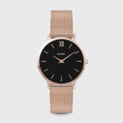 Ρολόι Cluse Minuit Mesh Black CW0101203003