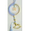 alogakiblue Κρίκος “Moon” αλογάκι μπλε watchbox.gr