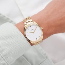 Alternative view of Ρολόι Cluse Féroce Steel White - Gold Colour CW0101212005