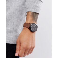 emporioarmanibrownar11078hand 1000x1000 1 Emporio Armani Renato Chronograph AR11078 watchbox.gr