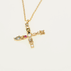 CO01 119 U Κολιέ PDPAOLA GOLD LETTERS - “X” watchbox.gr