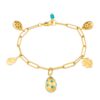 20 OP 387ET Βραχιόλι επίχρυσο charms watchbox.gr