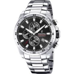 Festina Ανδρικό Ρολόι Χρονογράφος με μπρασελέ F20463/4