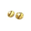 Σκουλαρίκια χρυσά 14K καρφωτά 0160 2 SK00160Y14 Σκουλαρίκια χρυσά 14K καρφωτά 0160 watchbox.gr